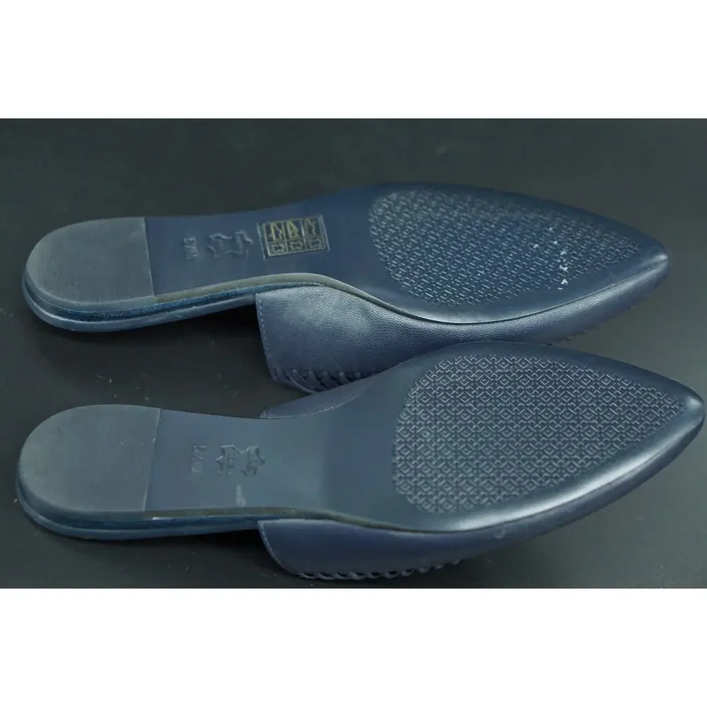 Tory Burch Sienna Woven Mules Slide Sandals Size 5.5 $298